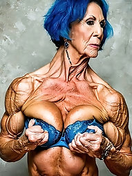 Gilf Sex Pics - 70 and 80 Year Old Grannies with Muscles
